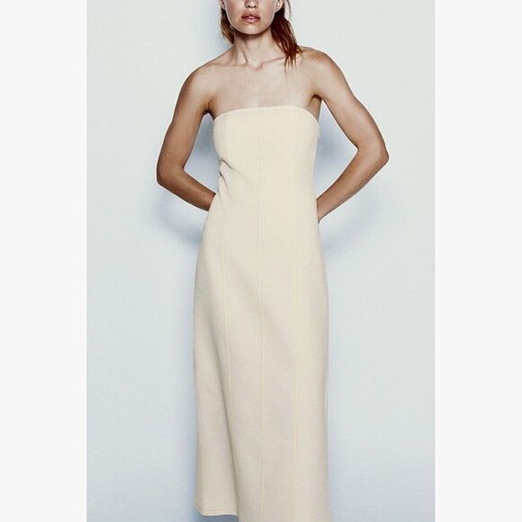 Zara Tube Top Dress - Picture 2 of 10